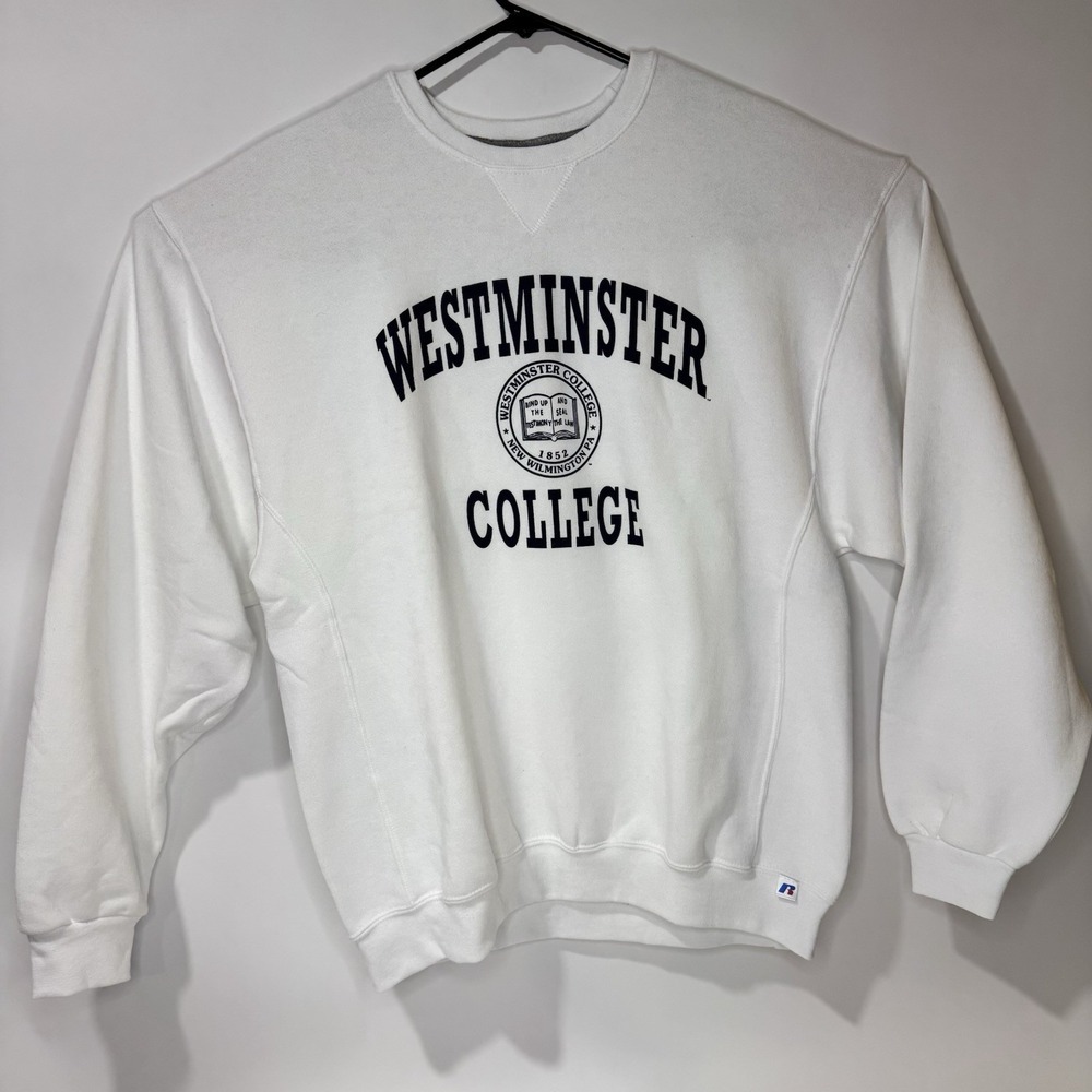 Russell Athletic Westminster College Crew Neck Sweatshirt 2000's Size XL W/Tags